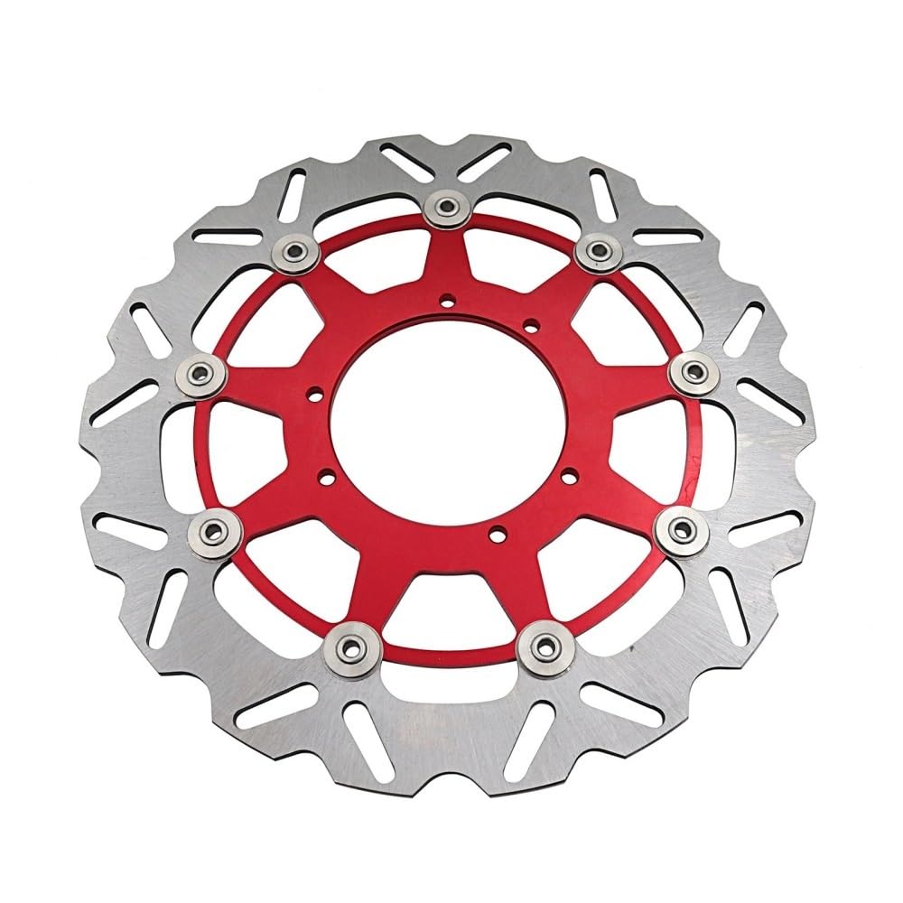 Für 450RX 2004-2022 Für CR125 Für CR250 Für CRF Für CR 2002-2007 260mm 320MM Schwimmende Bremsscheibe Für CRF250R Für 450R Für 250RX(320MM red) von OLXWFNTD