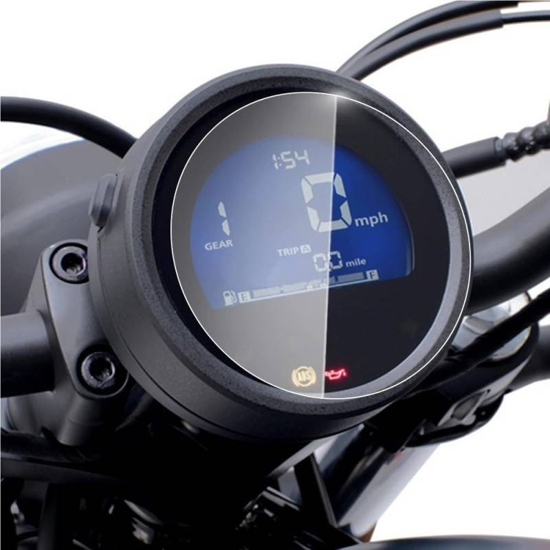 OLXWFNTD Motorrad-Armaturenbrett-Schutz Für CL500 2023 + Dashboard Screen Protector Film CL 500 Zubehör Instrument Display-schutzfolie TPU(2pcs) von OLXWFNTD