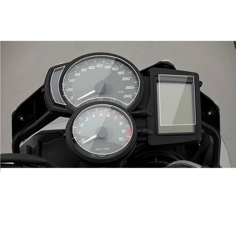 OLXWFNTD Motorrad-Armaturenbrett-Schutz Für F650GS F700GS F800GS F800 GS Adventure Motorcycle Cluster Scratch Protection Film Instrument Tachometer Leinwand Aufkleber von OLXWFNTD