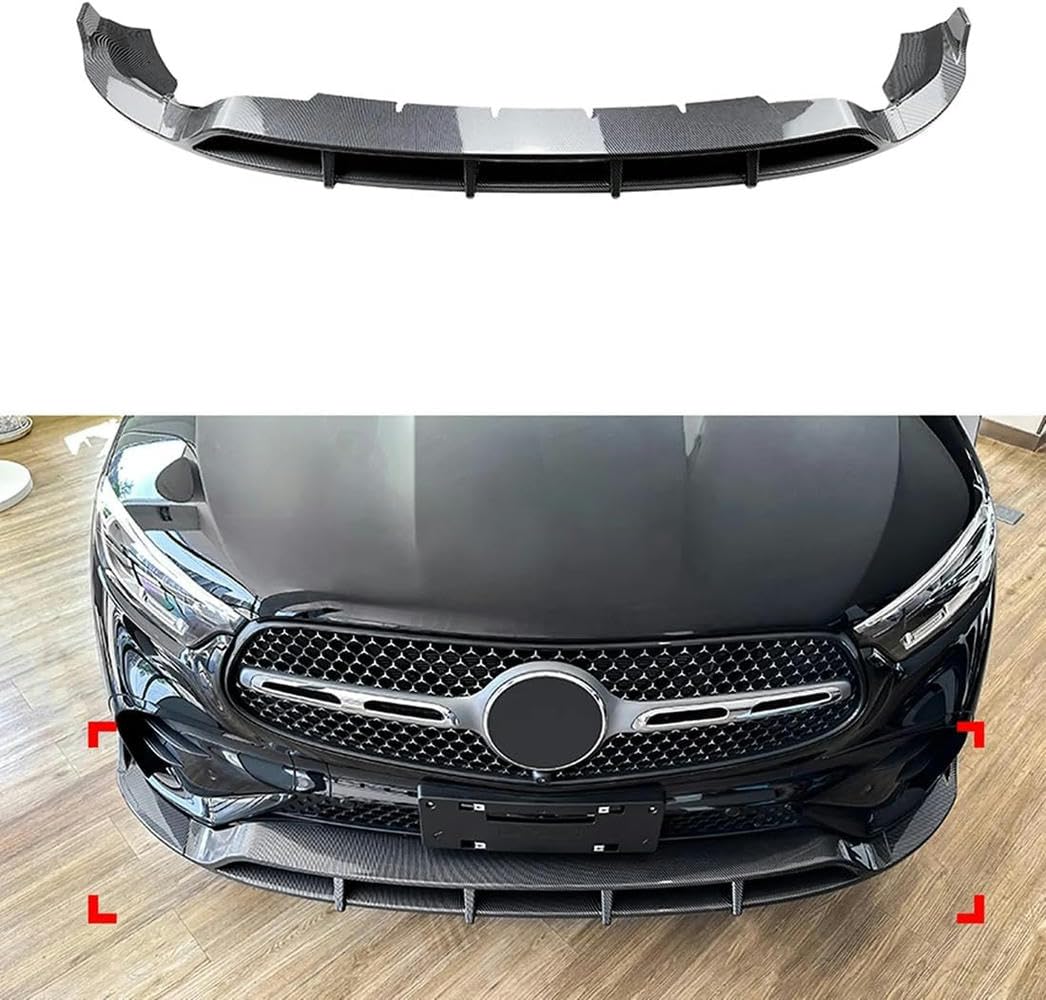 Olgyn Auto Frontstoßstange Spoiler Blade Diffusor Lippe Splitterplatte Für Mercedes Benz Glc Klasse von OLgyn