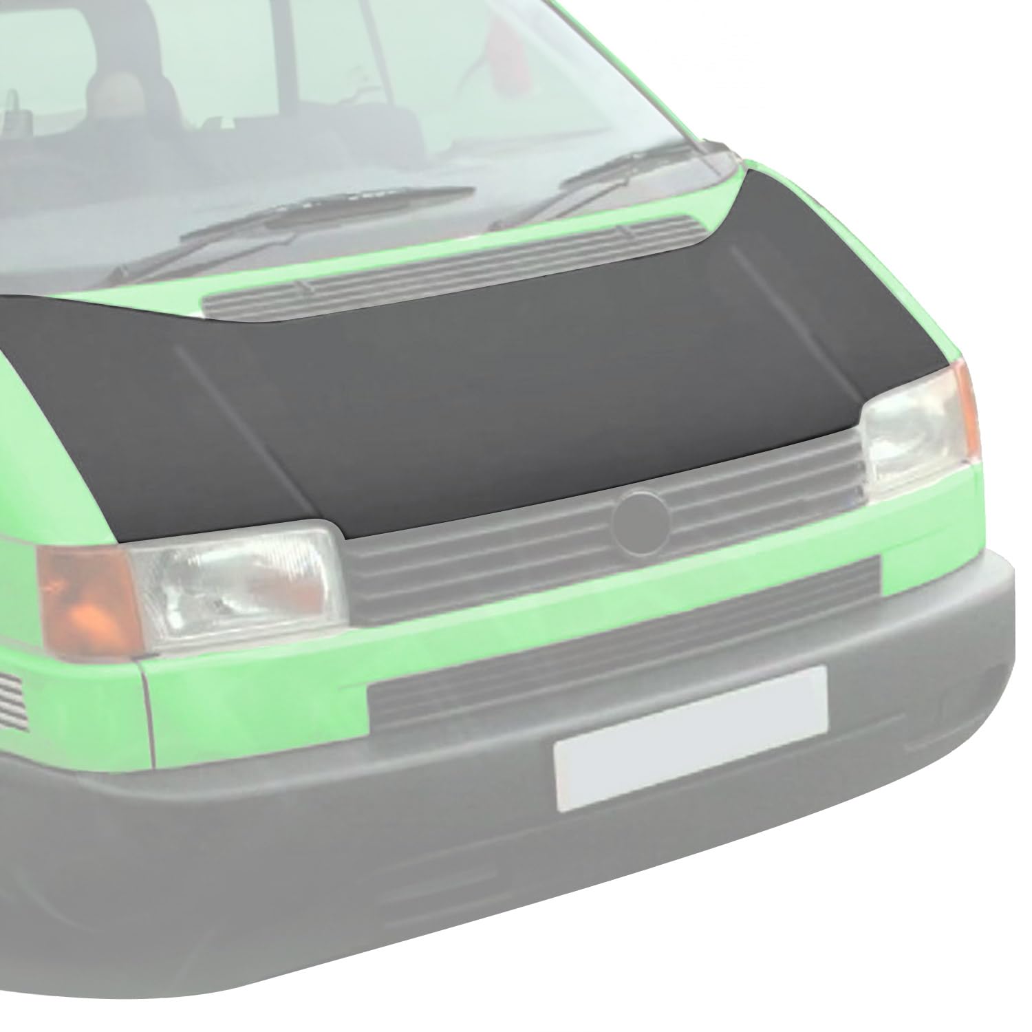 OMAC Haubenbra Steinschlagschutz kompatibel mit VW Transporter T4 1990-2003 Kurzer Nase von OMAC