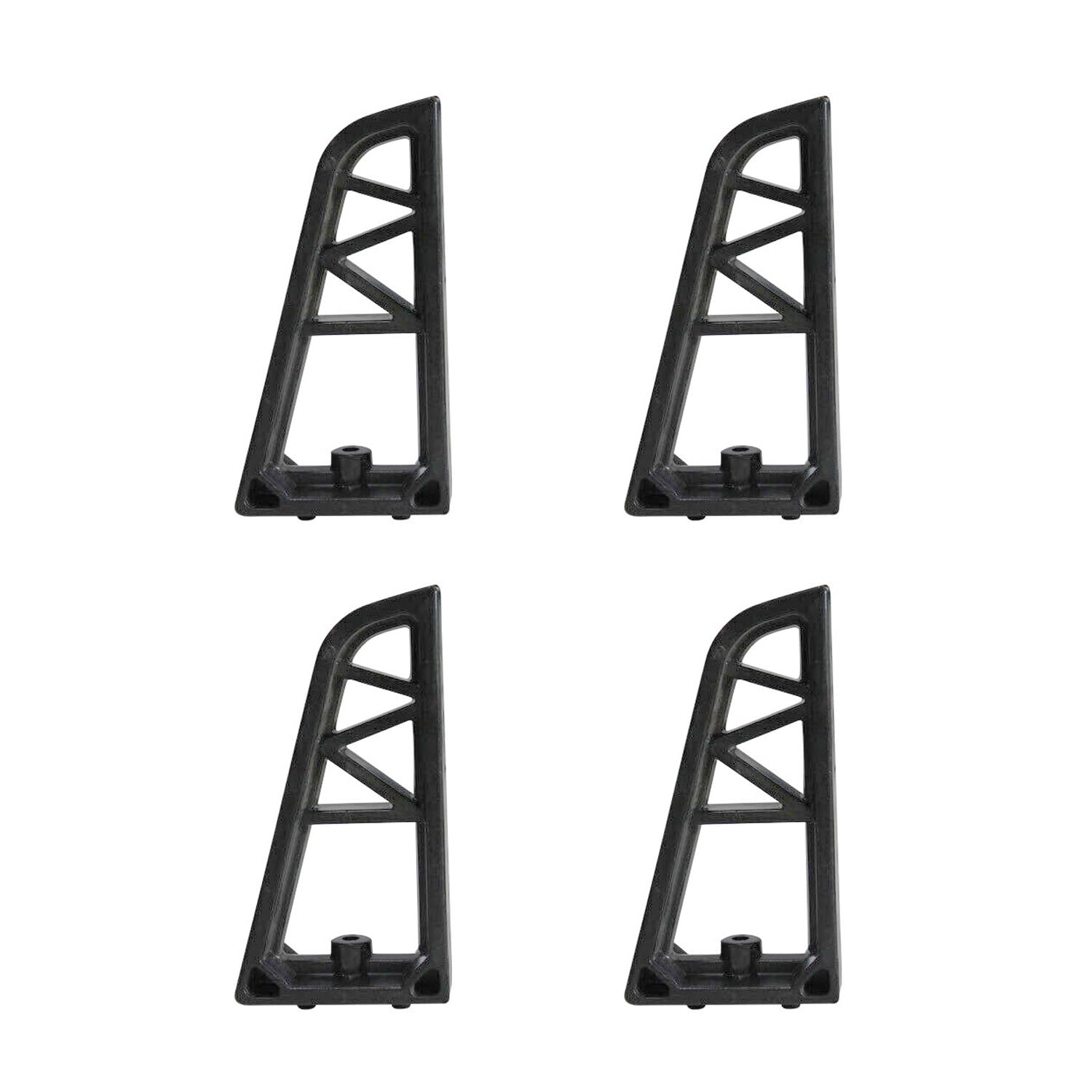 Ladungsbegrenzer Lastanschläge für Dachträger Einstellbar 4X + 2X (3m Gürtel) Set - Auto Aludachträger Load Stopper Transportsysteme Lastanschläge von OMAC