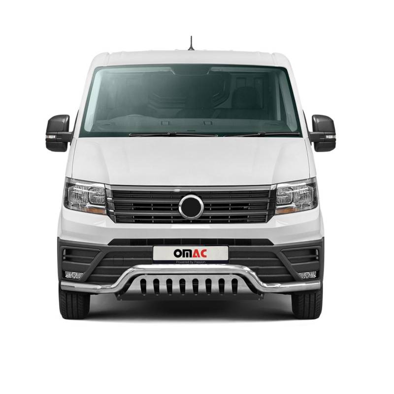 OMAC Frontbügel Frontschutzbügel kompatibel mit VW Crafter 2017-2024 ø70mm mit ABE von OMAC