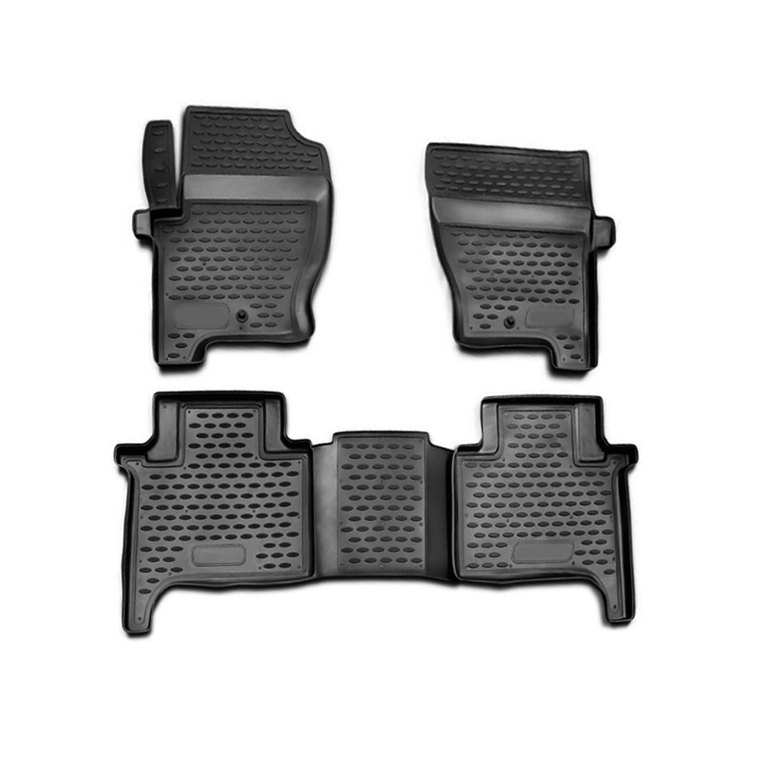 OMAC Gummimatten Fußmatten kompatibel mit Land Rover Range Rover Sport L320 2005-2013 4X von OMAC