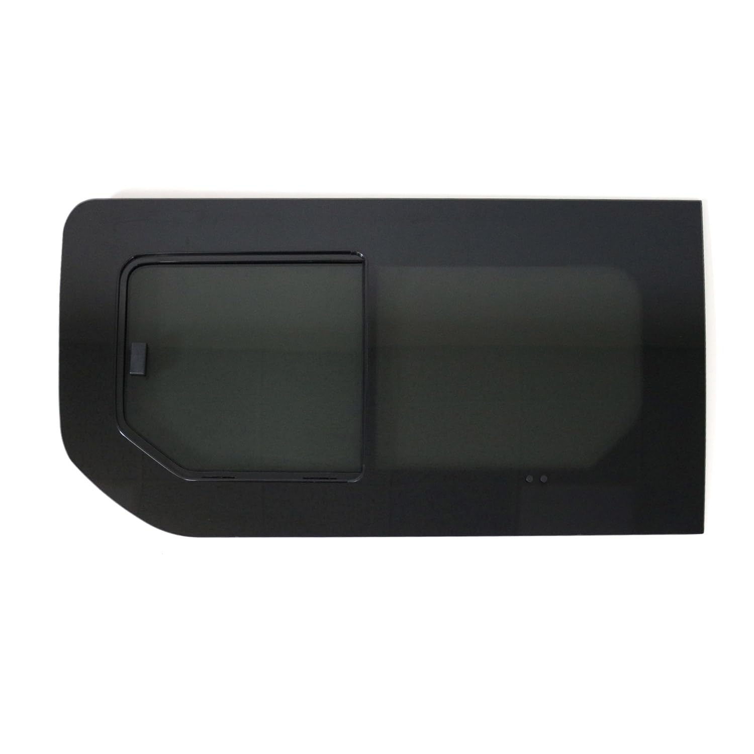 Seitenfenster Schiebefenster kompatibel mit Opel Vivaro 2014-2019 Links L1 L2 Schwarz von OMAC