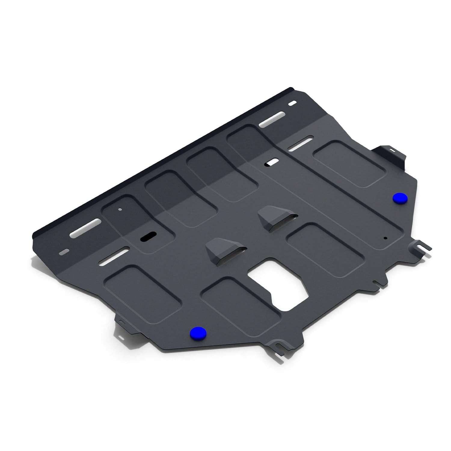 Unterfahrschutz Motorschutz Getriebeschutz kompatibel mit Ford Kuga 2013-2023 Einbausatz von OMAC