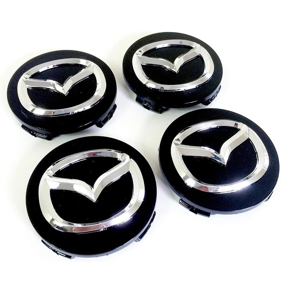 Auto Nabendeckel für Mazda 3 Hatchback 2011-2013,Nabenkappen Felgendeckel Radnabendeckel Radnabenkappen Radnabenabdeckung Auto Zubehör von OMBDTYCG