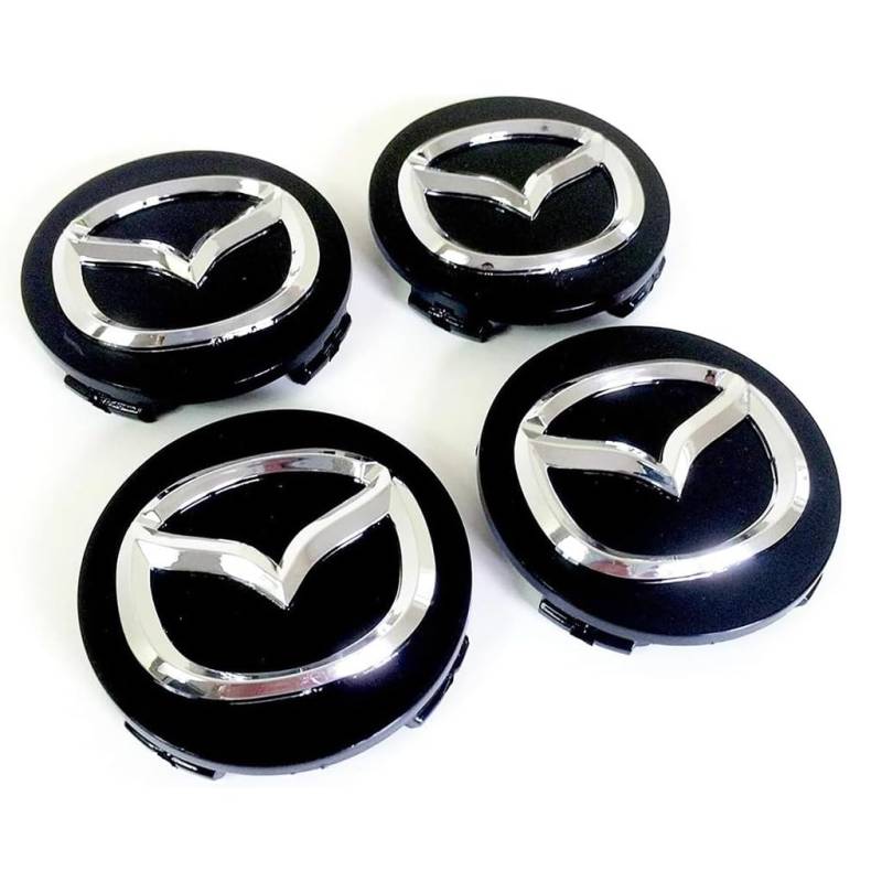 Auto Nabendeckel für Mazda RX-8 2003-2012,Nabenkappen Felgendeckel Radnabendeckel Radnabenkappen Radnabenabdeckung Auto Zubehör von OMBDTYCG