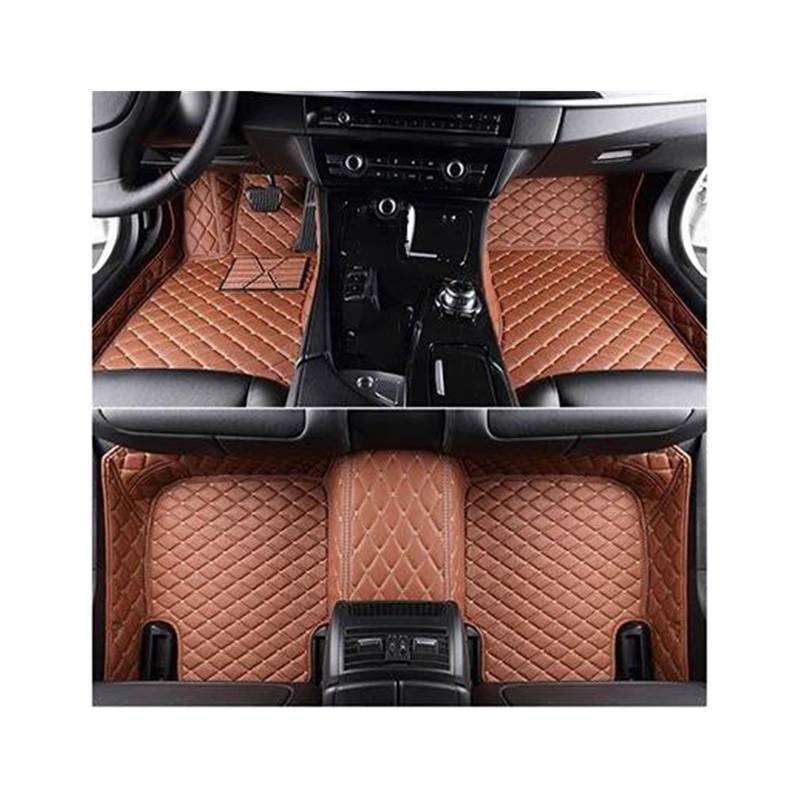 Automatten für Infiniti Q50 2014-2015 Auto-Fußmatten Custom Auto Fußpolster Teppiche Anti-Rutsch-Matten Innenzubehör (Farbe: 5) von OMDHATU