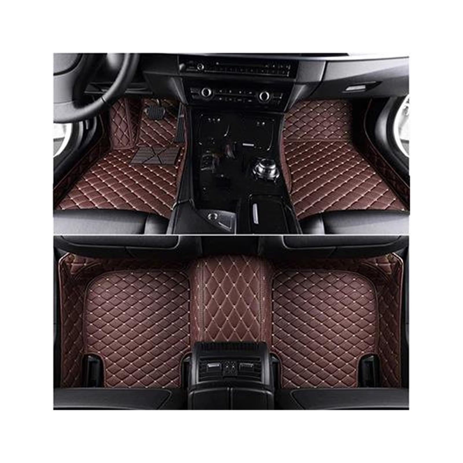 Automatten für Infiniti Q50 2014-2015 Auto-Fußmatten Custom Auto Fußpolster Teppiche Anti-Rutsch-Matten Innenzubehör (Farbe: 6) von OMDHATU