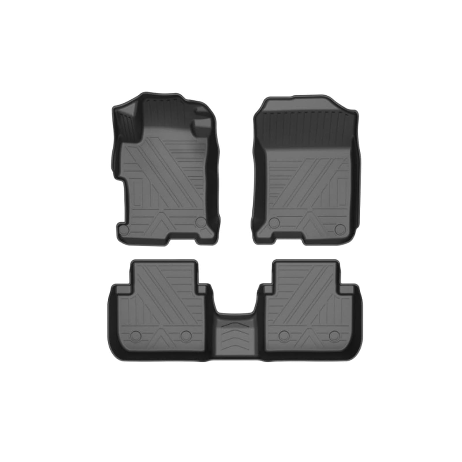 TPE 5D Carpet Mats Car Floor Liner The Left Driving Car Floor Pad Compatible With Accord 2016-2017 von OMEROPLIX