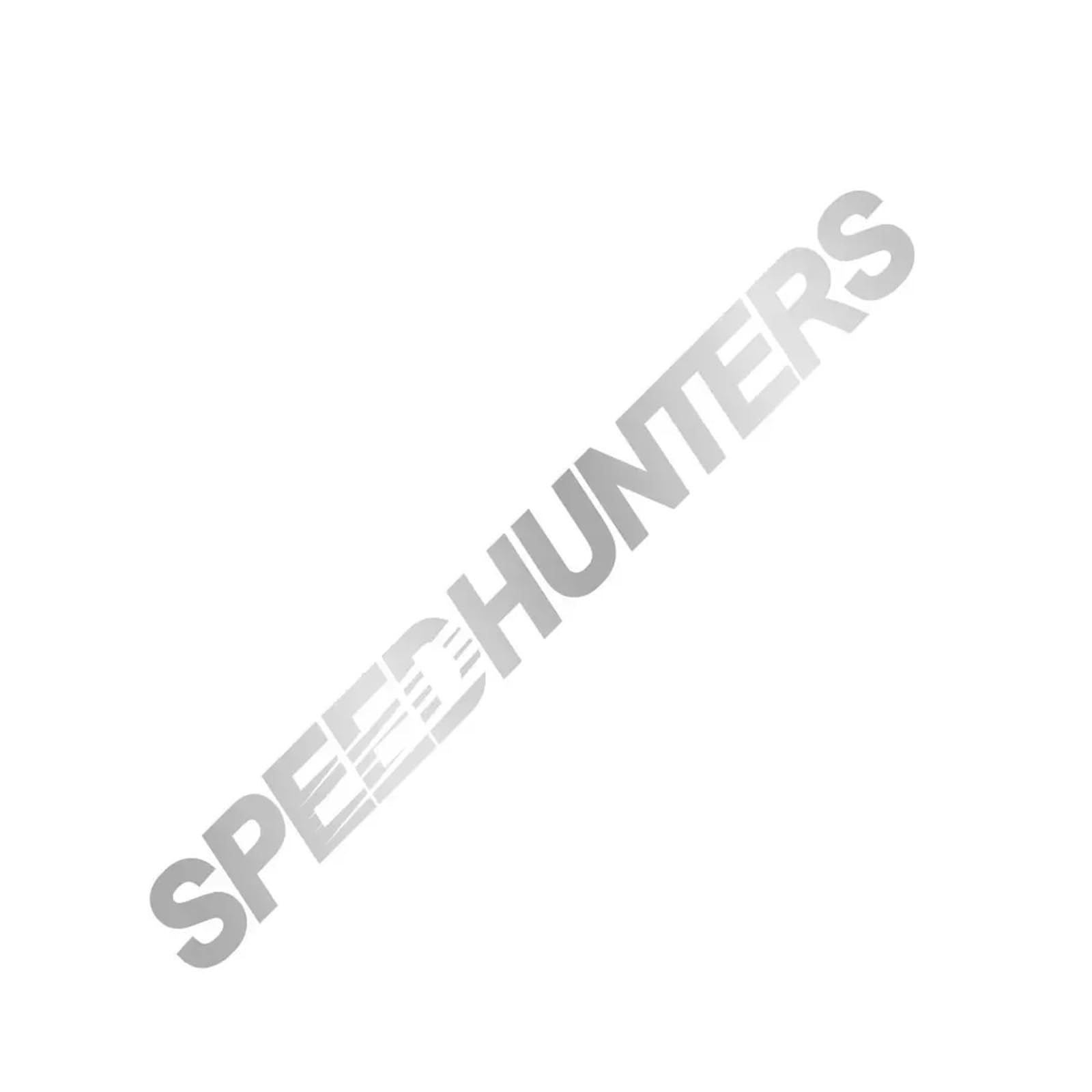 Autoaufkleber Speed Hunter Vinyl-Aufkleber Racing Karosseriekarte Heckscheiben-Aufkleber Wasserdicht Sonnenschutz PVC 17 cm (Silber, 25 cm) von OMOZX