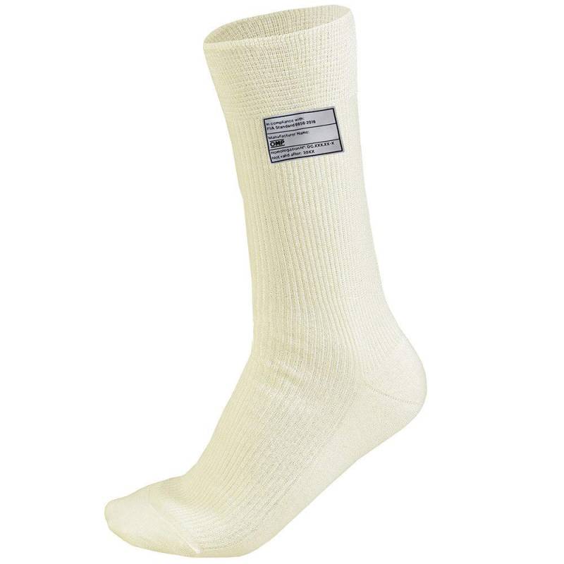 OMP Nomex Socks FIA 8856-2018 Cream Grösse S, Cream von OMP