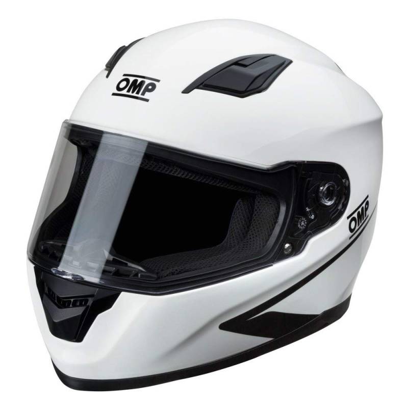 OMP CIRCUIT EVO White Helm GRÖSSE M Bianco von OMP