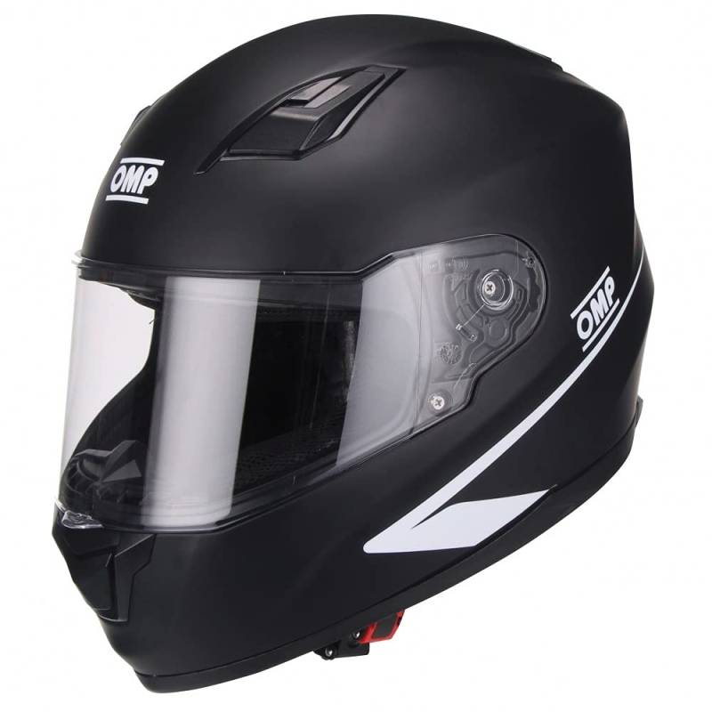 OMP Circuit Evo Helm Matt schwarz Grösse Xl von OMP