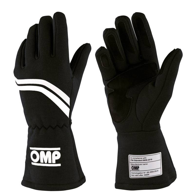 OMP Damen Handschuhe My2021 Schwarz Größe XL FIA 8856-2018, 12 von OMP