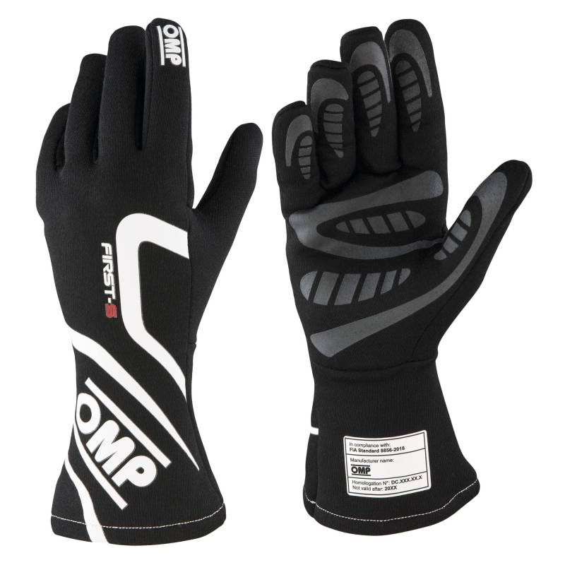 OMP First-S Handschuhe schwarz grösse M Fia 8856-2018 von OMP