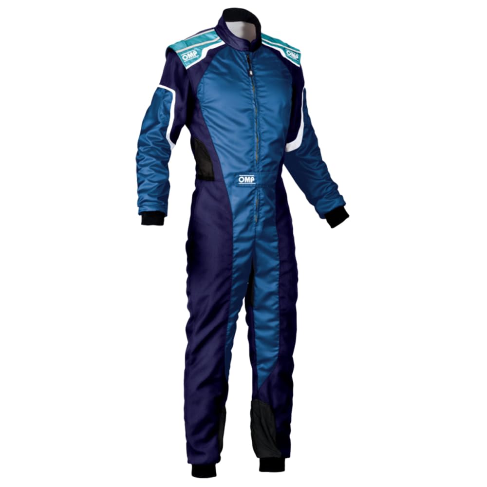 OMP KS-3 Kart Racing Suit, Schwarz 62 von OMP