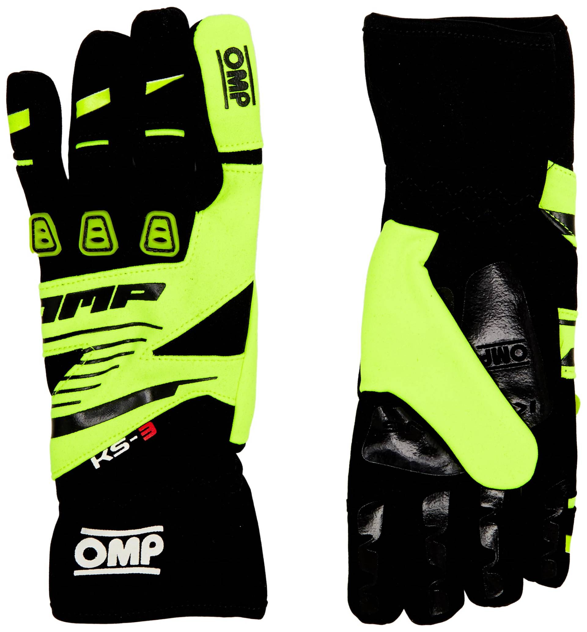 Omp OMPKK02743E059M My2018 Ks-3 Handschuhe Gelb/Schwarz Größe M von OMP