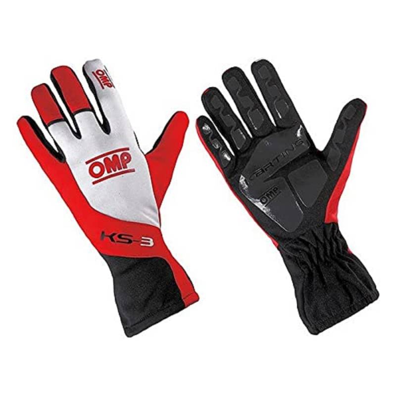 Omp OMPKK02743E060XXS My2018 Ks-3-Handschuhe Schwarz/Rot Size XXS von OMP