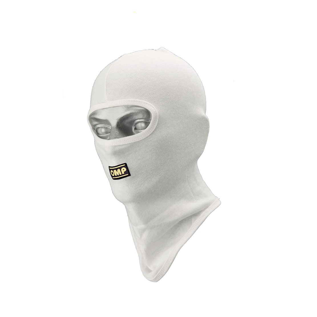 OMP Herren Sotocasco Blanco Weiß Open Face Balaclava, Weiß, Einheitsgröße EU von OMP