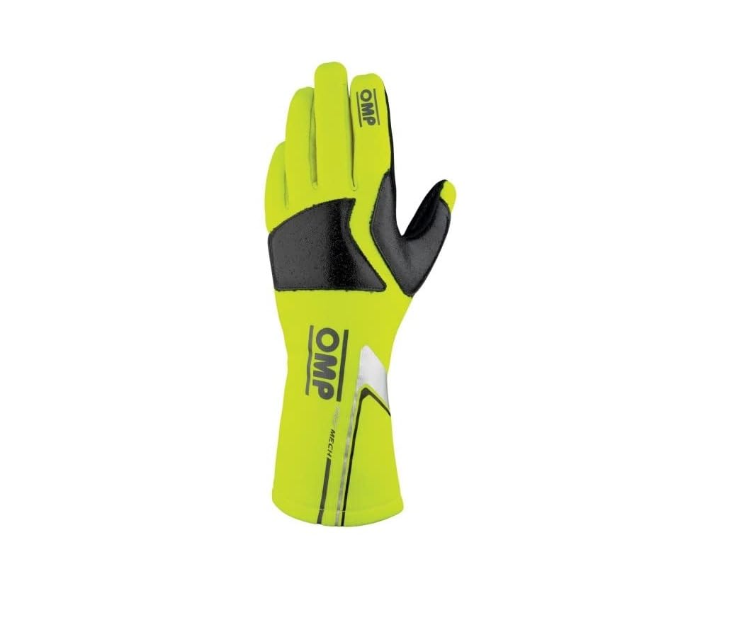 Omp PRO MECH-S Handschuhe GIALLO FLUO TG. M FIA 8856-2018 von OMP