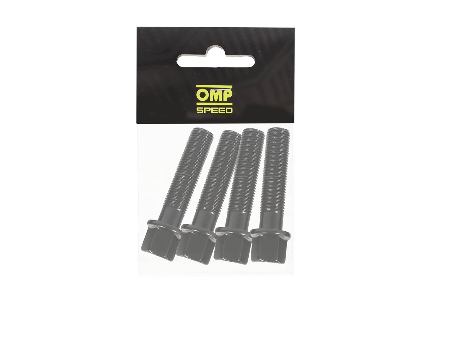 OMP SPEED SET SCHRAUBE M14X1.5 SCHLÜSSEL 17 LÄNGE 1.89" CONE, SCHWARZ von OMP