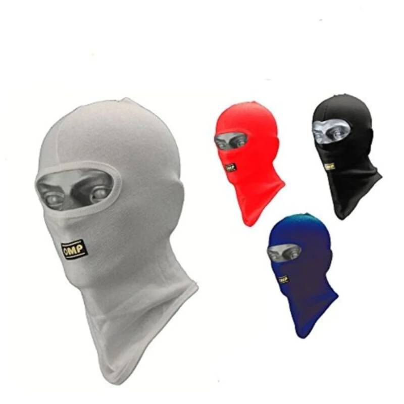 OMP Women Kopfhaube Offen, Baumwolle Open Face Balaclava Schwarz, Schwarz, Einheitsgröße EU von OMP