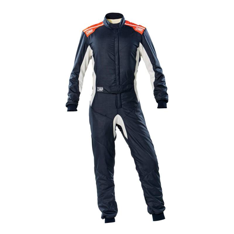 OMP ONE-S MONO NAVY BLUE/F. ORANGE GRÖSSE 62 FIA 8856-2018, Blau von OMP