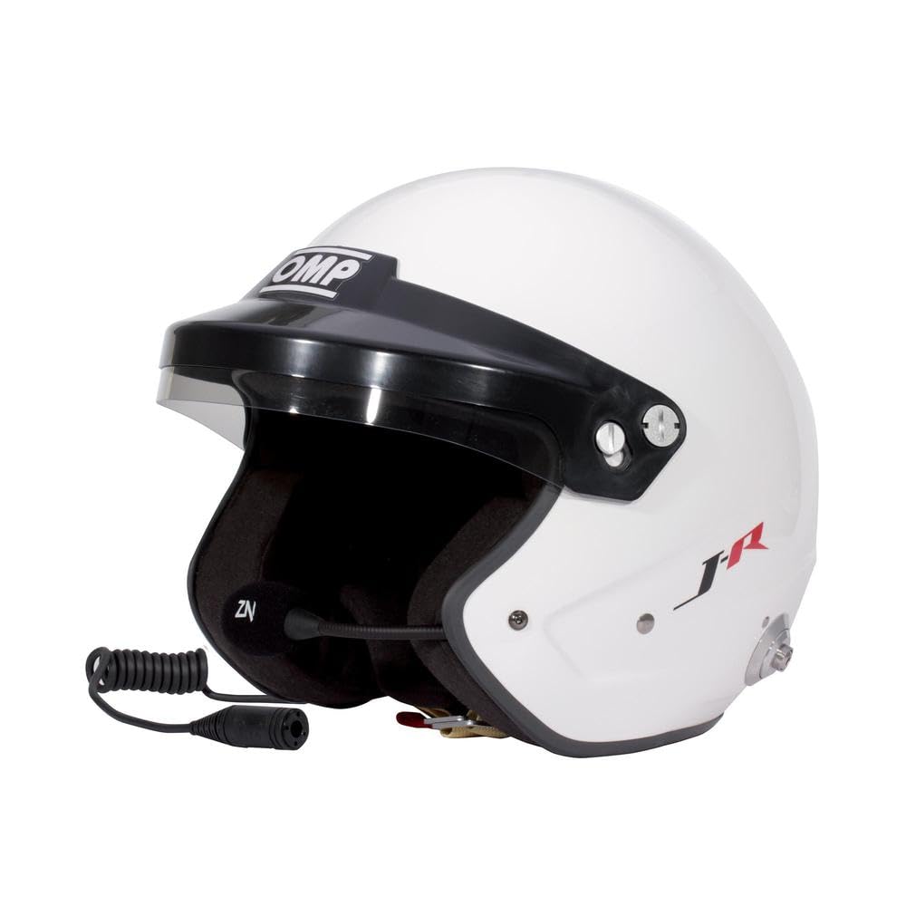 Omp Casco J-Rally Blanco FIA 8859-2015 Talla L von OMP