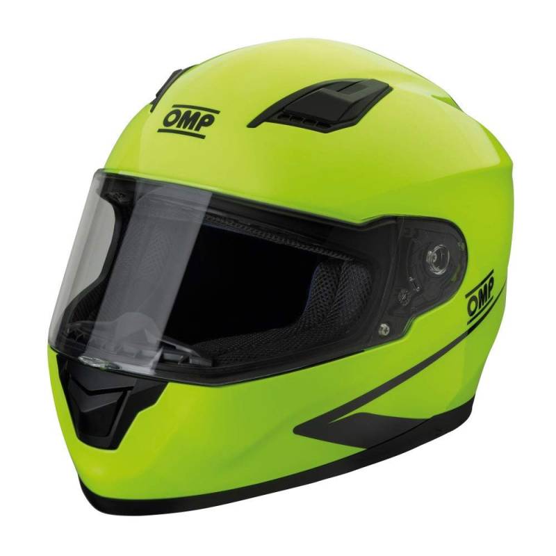 Omp Circuit Evo Helm Fluo Gelb Grösse Xl von OMP