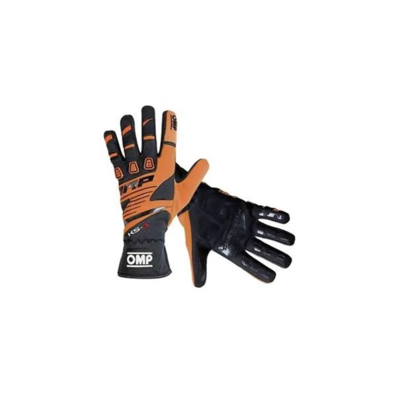 OMP OMPKK02743E096M Ks-3 Handschuhe My2018 schwarz/orange Größe M von OMP