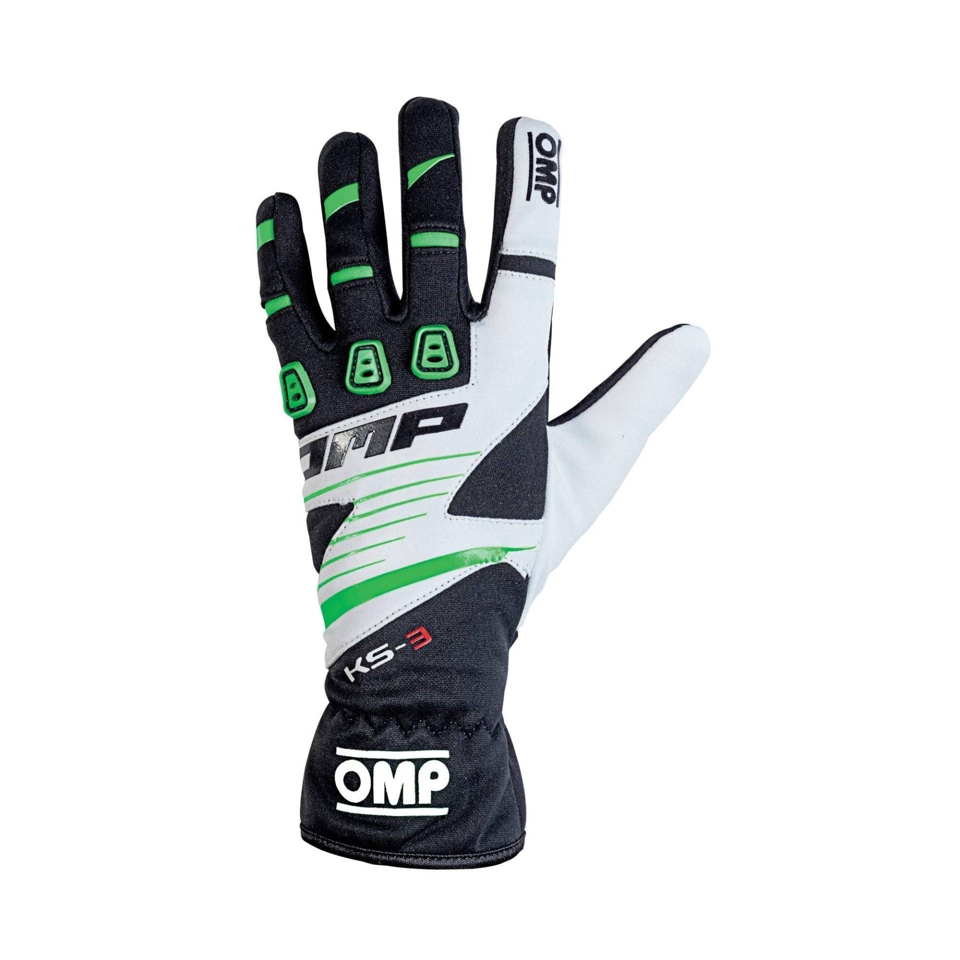 Omp OMPKK02743E270S My2018 Ks-3 Handschuhe Schwarz/W/Grün Größe S von OMP