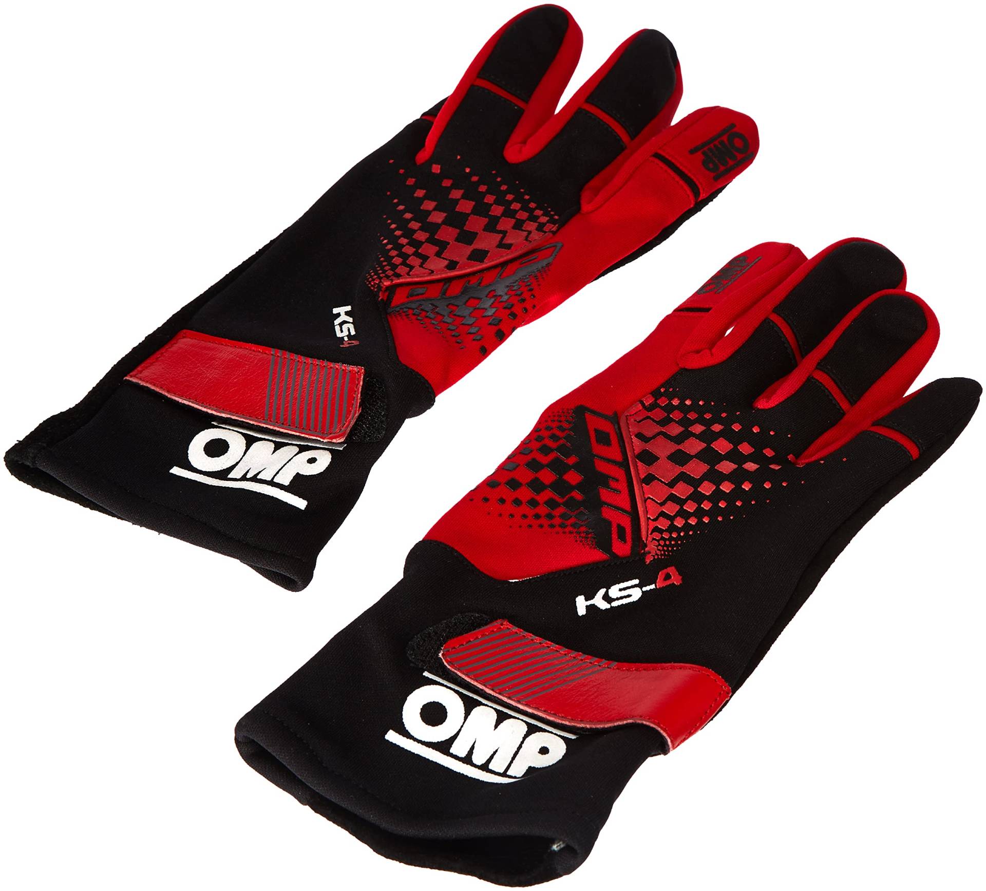 Omp OMPKK02744E060S Ks-4 Handschuhe My2018 Rot/Schwarz Gr S von OMP