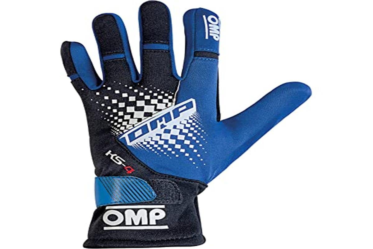 Omp OMPKK02744E146L Ks-4 My2018 Handschuhe blau/schwarz Sz L von OMP