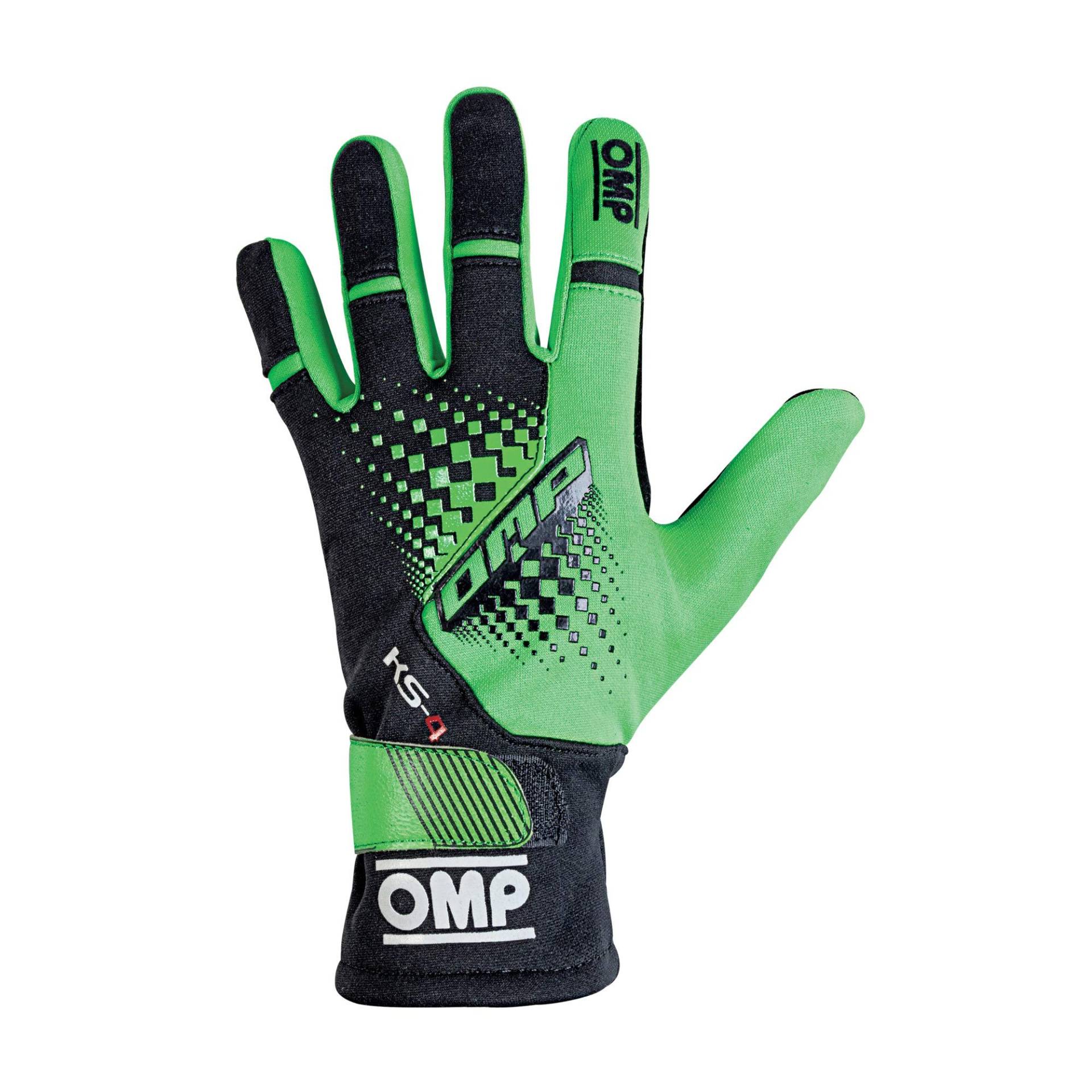 Omp OMPKK02744E231S Ks-4 Handschuhe My2018 Grün/Schwarz Gr S von OMP