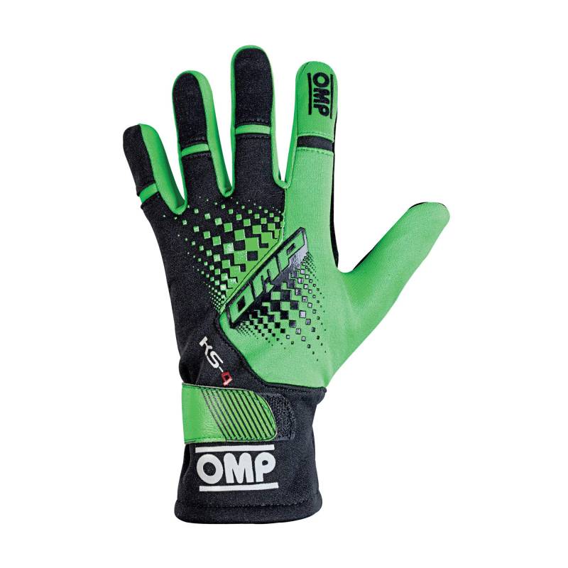 Omp OMPKK02744E231XS Ks-4 Handschuhe My2018 Grün/Schwarz Gr Xs von OMP