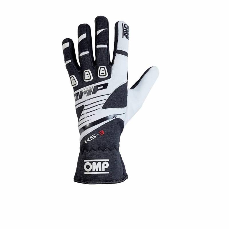 Omp OMPKK02743E076L My2018 Ks-3-Handschuhe, Schwarz/Weiß, Größe L von OMP