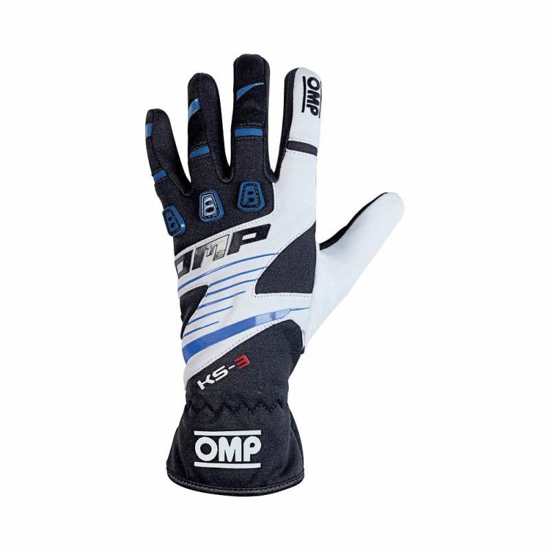 Omp OMPKK02743E175M My2018 Ks-3 Handschuhe, Weiß/Schwarz, Größe M von OMP