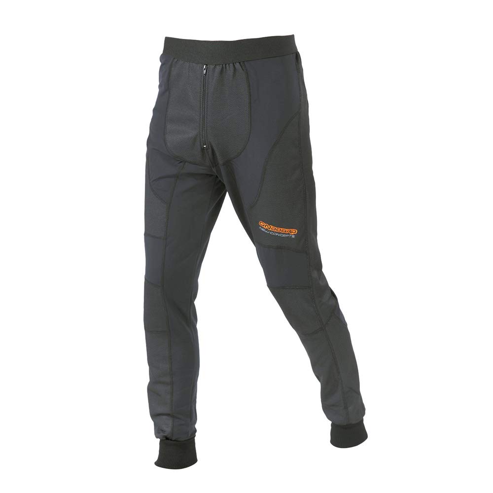 ON BOARD Anatomic Thermo-Hose, Unisex, M, Schwarz/Orange von ON BOARD