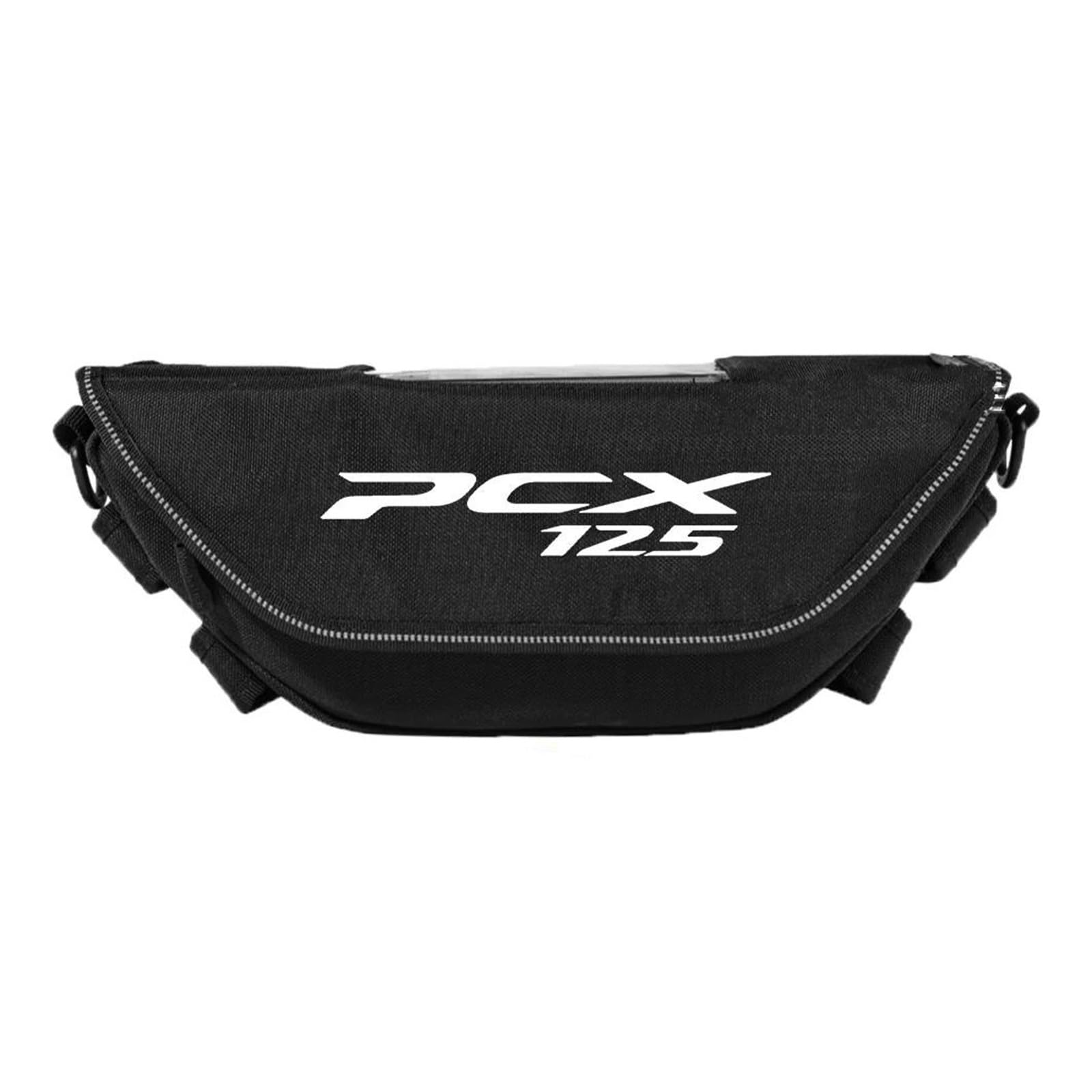 Motorrad-Reisetasche für PCX125, Motorradzubehör, Werkzeugtasche, wasserdicht und staubdicht, praktische Reise-Lenkertasche, für PCX125, Motorradzubehör, Werkzeugtasche, wasserdicht und staubdicht von ONAIC