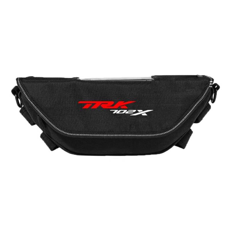 ONAIC Motorrad Fit Reisetasche für Benelli trk702 Motorradzubehör Werkzeugtasche Wasserdicht und staubdicht Praktische Reise Lenkertasche (A) von ONAIC