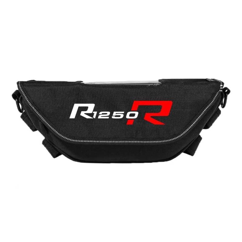 ONAIC Motorrad Fit Reisetasche für R1250R Motorradzubehör Werkzeugtasche Wasserdicht und staubdicht Praktische Reise Lenkertasche (L) von ONAIC