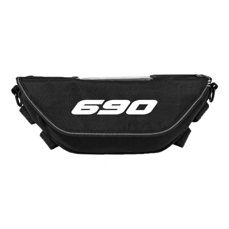 ONAIC Motorrad-Reisetasche für 690Enduro r For690enduro r Motorrad-Zubehör, Werkzeugtasche, wasserdicht und staubdicht, praktische Reise-Lenkertasche (C) von ONAIC