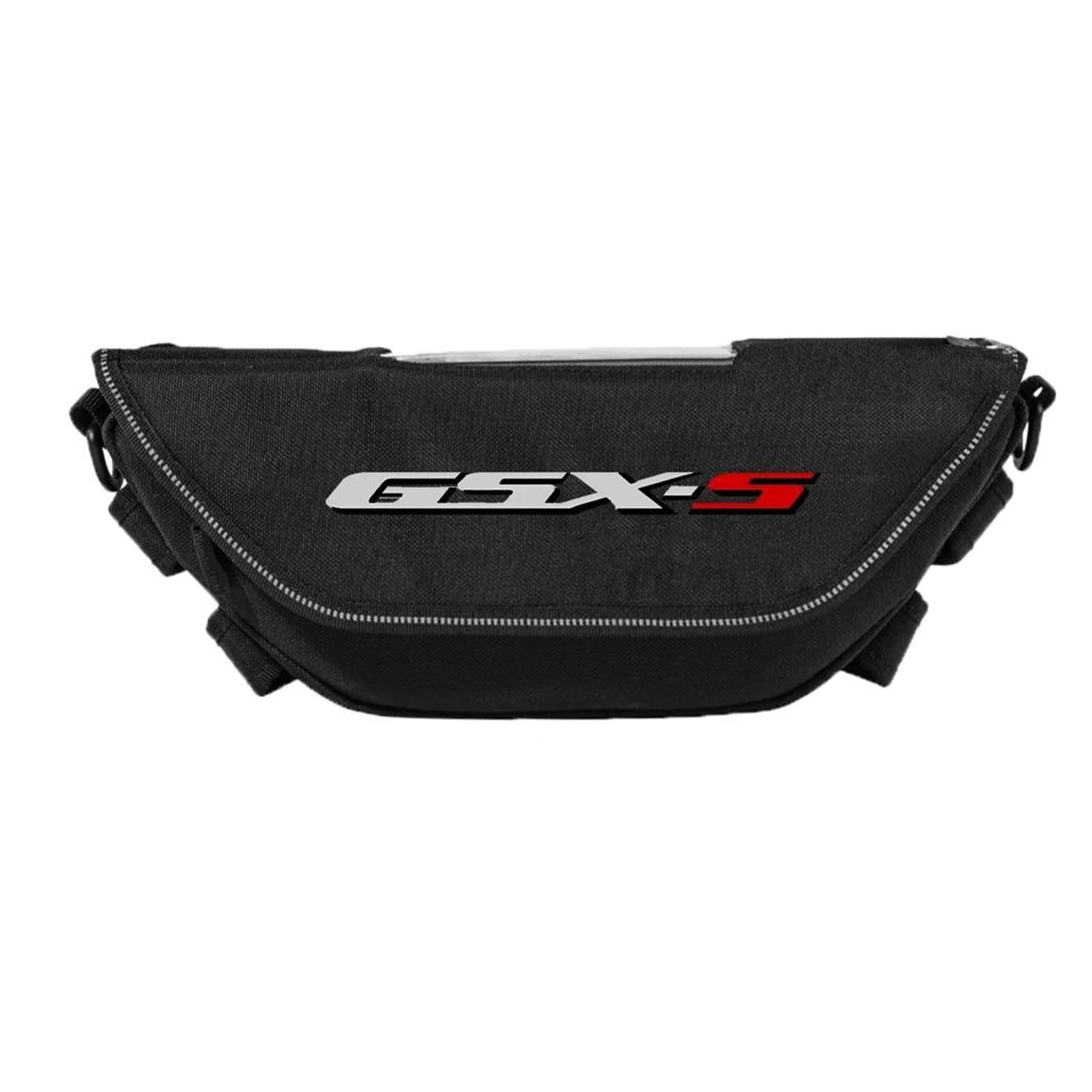 ONAIC Motorrad-Reisetasche für GSX-S1000 für GSX-s1000, Motorradzubehör, Werkzeugtasche, wasserdicht und staubdicht, praktische Reise-Lenkertasche (L) von ONAIC