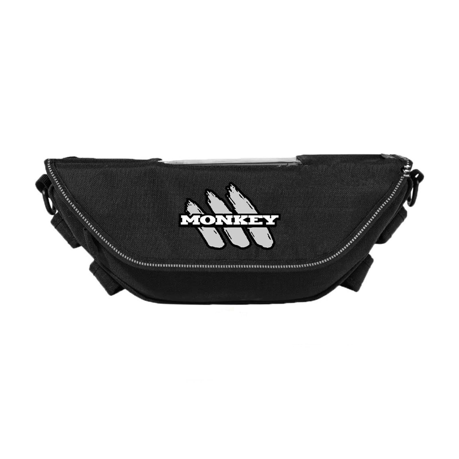 ONAIC Motorrad-Reisetasche für Monkey125 monkey125, Motorradzubehör, Werkzeugtasche, wasserdicht und staubdicht, praktische Reise-Lenkertasche (D) von ONAIC