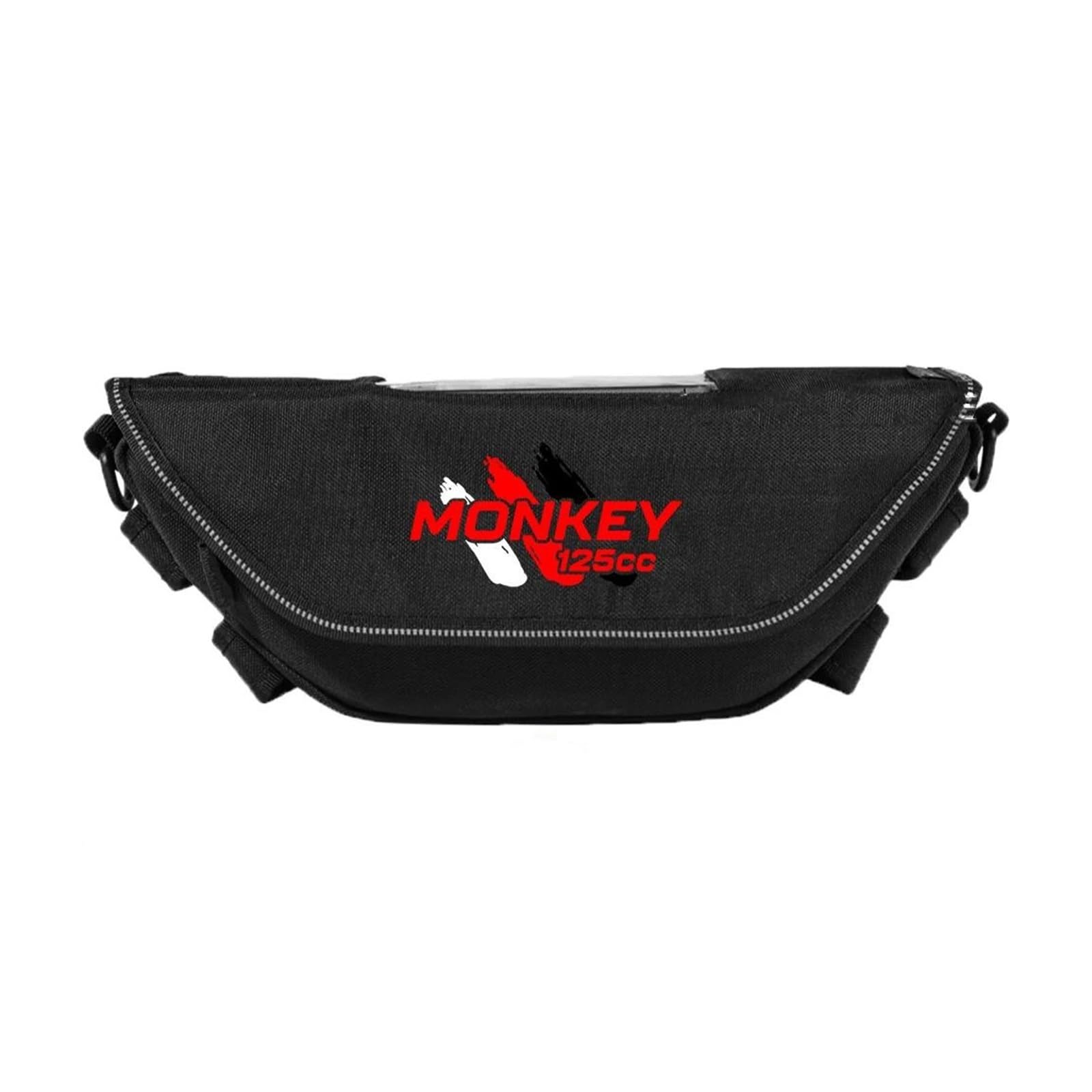 ONAIC Motorrad-Reisetasche für Monkey125 monkey125, Motorradzubehör, Werkzeugtasche, wasserdicht und staubdicht, praktische Reise-Lenkertasche (E) von ONAIC