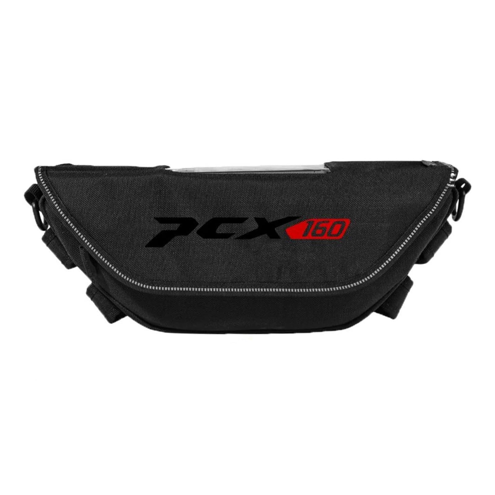 ONAIC Motorrad-Reisetasche für PCX160, Motorradzubehör, Werkzeugtasche, wasserdicht und staubdicht, praktische Reise-Lenkertasche (C) von ONAIC