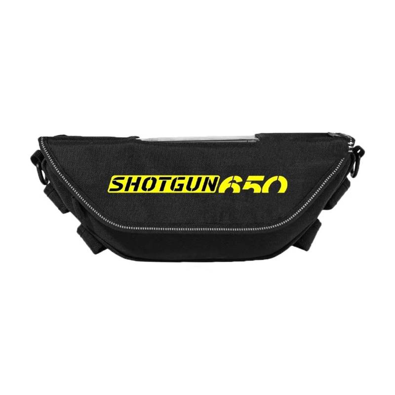 ONAIC Motorrad-Reisetasche für Shotgun650 shotgun650 Motorrad-Zubehör, Werkzeugtasche, wasserdicht und staubdicht, praktische Reise-Lenkertasche (D) von ONAIC