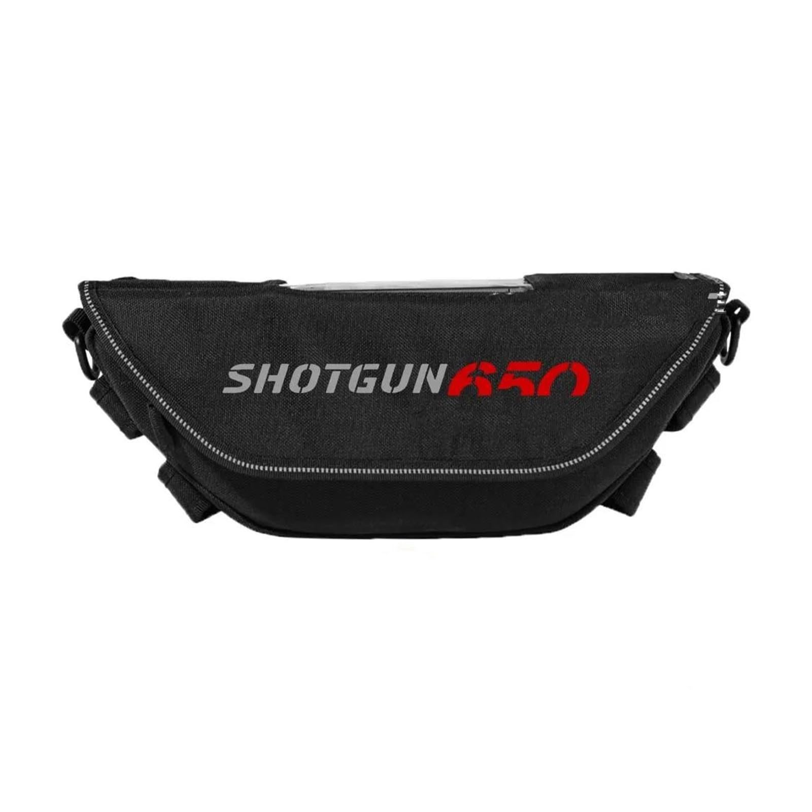 ONAIC Motorrad-Reisetasche für Shotgun650 shotgun650 Motorrad-Zubehör, Werkzeugtasche, wasserdicht und staubdicht, praktische Reise-Lenkertasche (H) von ONAIC